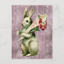 Recherche de vintages de pâques cartes postales Lapin