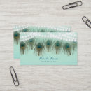 Recherche de paon élégant cartes visite Salon