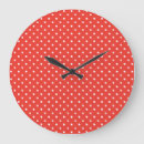 Zoek naar witte stippen klokken Rood