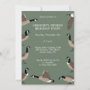 Recherche de canadien anniversaire invitations Oie canadienne