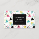 Recherche de motif triangle cartes visite Triangles