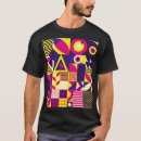 Zoek naar abstracte vormen tshirts Levendig