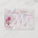 Recherche de robe mariage cartes visite Rose