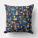 Recherche de motif de mosaïque abstrait coussins Formes