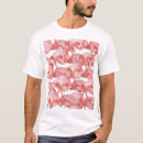 Zoek naar flamingo patroon tshirts Waterverf