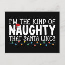 Recherche de naughty cartes postales Xmas