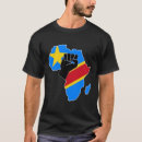 Recherche de république démocratique du congo tshirts Drapeau de congo