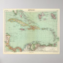 Recherche de les antilles posters Lithographié
