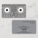 Zoek naar dj logo visitekaartjes Modern