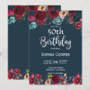 Recherche de burgundy floral anniversaire invitations Pour tous