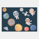 Recherche de astronaute papier cadeau Anniversaire de l'espace