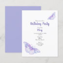 Recherche de insecte 11x14 invitations Papillon
