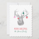 Recherche de rudolph vœux cartes Xmas