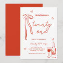 Recherche de ruban rouge invitations Dessiné à la main