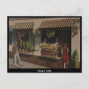 Recherche de cafe cartes postales Peinture