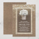 Recherche de pot de fleurs invitations Toile de jute