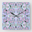Recherche de originales horloges Floral