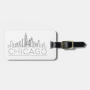 Recherche de chicago illinois bagages étiquettes Ville
