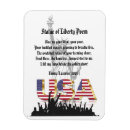 Recherche de statue de la liberté magnets Patriotique