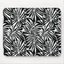 Recherche de motif feuille tapis souris Noir et blanc