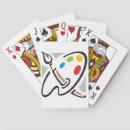 Recherche de peintre jeux de cartes Peinture