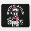 Recherche de dobermann tapis souris Amour