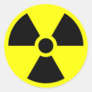 Recherche de rayons autocollants Symbole