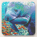 Zoek naar manatee onderzetters Kust