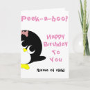 Zoek naar pinguïn verjaardagskaarten Schattig
