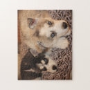 Recherche de chien de traîneau puzzles Enroué