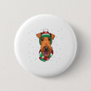 Recherche de noël de terrier badges Carlin