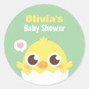 Zoek naar kuiken stickers Baby shower