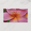 Recherche de fleur hawaïenne cartes visite Rose