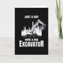 Recherche de en construction vœux cartes Excavatrice