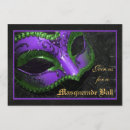 Zoek naar masquerade ball halloween uitnodigingen Goud
