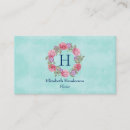 Recherche de couronne rose cartes visite Élégant