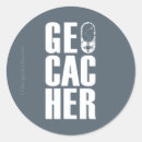 Recherche de geocacher autocollants Gps