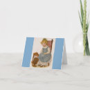 Recherche de enfants vintages vœux cartes Petite fille