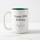 Recherche de anniversaire de 2 ans tasses Joyeux 50e anniversaire