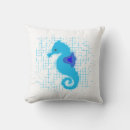 Recherche de motif de vie marine coussins Sauge