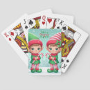 Recherche de elfe noël de jeux de cartes Hiver