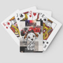 Recherche de dalmate jeux de cartes Motif