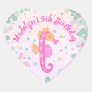 Zoek naar zeepaardje stickers Roze