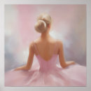 Recherche de ballerina painting posters Tutu rose