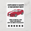 Recherche de mustang invitations Garçon