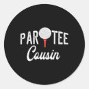 Recherche de jeu de golf autocollants Golfeur