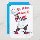 Recherche de chef cuisinier invitations Drôle