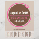 Zoek naar lopen flyers Hondenlopend bedrijf