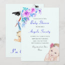 Recherche de dessin de cigogne invitations Baby