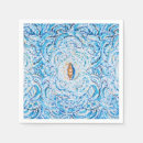 Zoek naar contrast servetten Blauw
